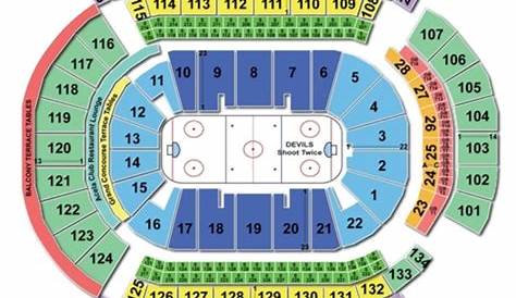 prudential center hockey seating chart