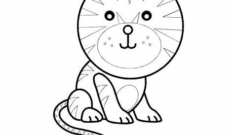 Tiger Coloring Worksheet – The Learning Site