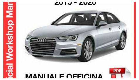 2021 audi a4 owners manual