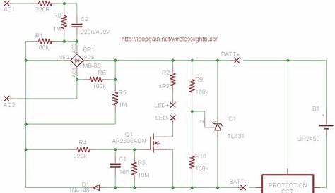 Circuit Diagram Of A Led Bulb