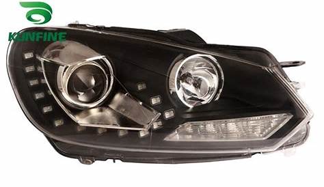 Aliexpress.com : Buy Pair Of Car Headlight Assembly For VW GOLF 6 2008