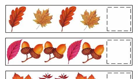 printable fall worksheets for preschoolers