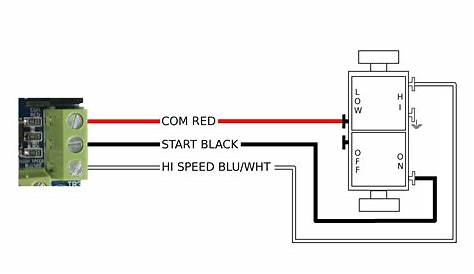 attic fan wiring schematic