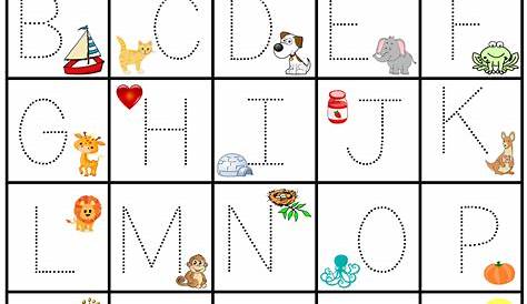 Preschool For Moms: Alphabet Upper and Lower Case Trace-ables Just