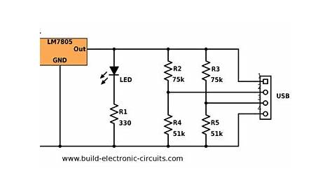 Portable-USB-Charger-circuit-diagram-values - Build Electronic Circuits