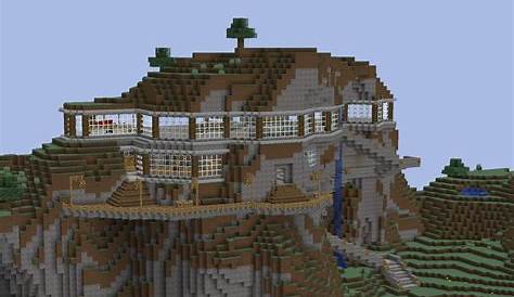 Mountain House | Minecraft mansion, Minecraft modern, Minecraft houses