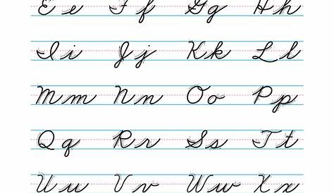 Cursive Writing 5th Grade | Name Tracing Generator Free