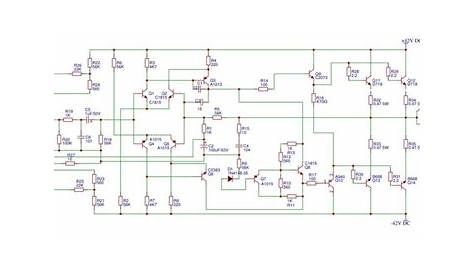 d718 transistor amplifier circuit diagram