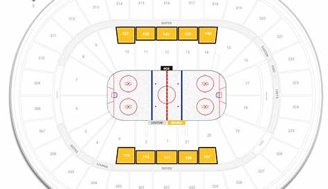 Club Level Center - TD Garden Hockey Seating - RateYourSeats.com