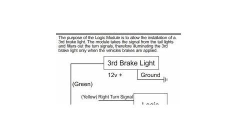 truck topper brake light wiring