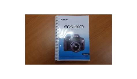 canon eos 1200d manual