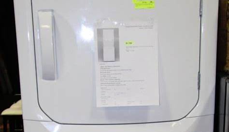 GE STACKING WASHER & DRYER UNIT