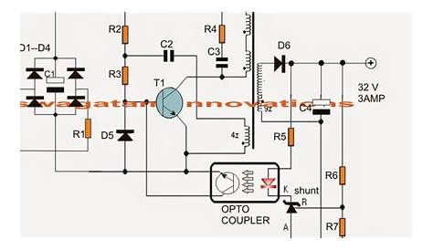 24 volt smps circuit diagram