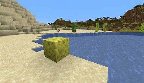 how to make sponge in minecraft