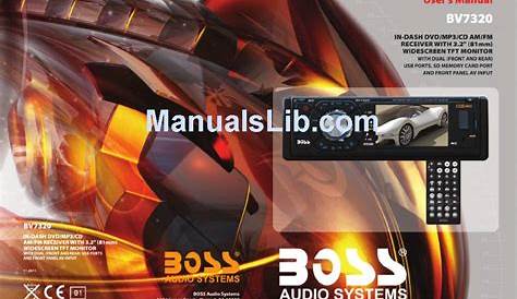 boss audio systems bv9364bi owner manual