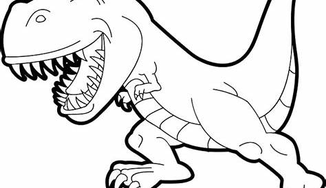 t rex coloring pages printable