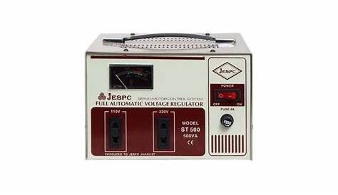 Jespc St-0.5kva Voltage Stabilizer 500va - Multicolor @ Best Price