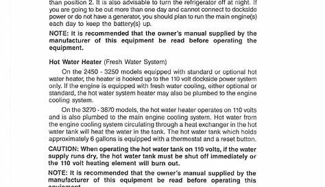 bayliner owners manual