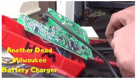 Another dead Milwaukee M12 - M18 battery charger - YouTube