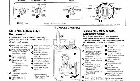 Kenmore 11027822790 User Manual AUTOMATIC WASHER Manuals And Guides