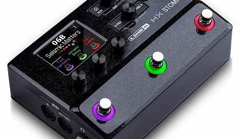 Line 6 HX STOMP Professional Compact Guitar Multi-Effects Pedal and