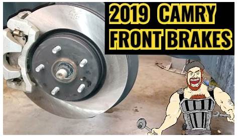 2018 toyota camry rear brakes
