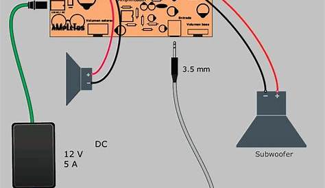 amplifier wiring schematic