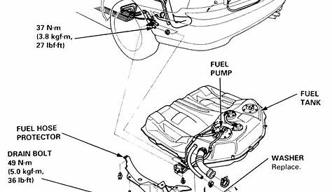 1990 Honda Accord Fuel Filter Diagram - Diagram Database