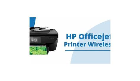HP OfficeJet 5740 Printer Wireless Setup on Mac and Windows
