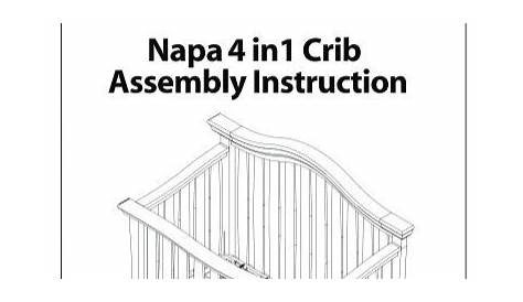 4 in 1 crib instructions manual