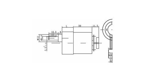 dc motor encoder wiring diagram