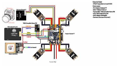 circuit diagram of drone