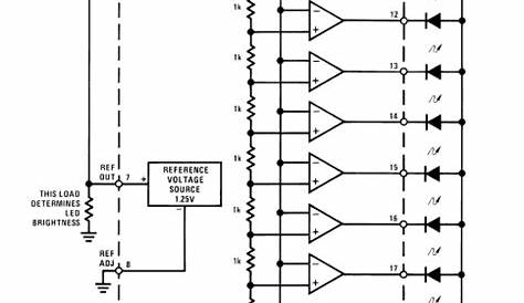 Sound level meter circuit using IC LM3914 - Gadgetronicx