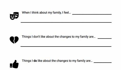 family therapy worksheets for adults