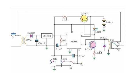 car battery charger circuits diagrams