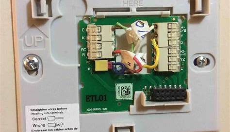 honey well thermostat wiring