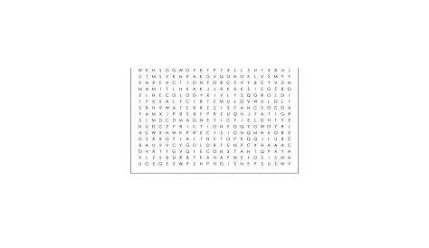 Printable Science Word Search - Cool2bKids