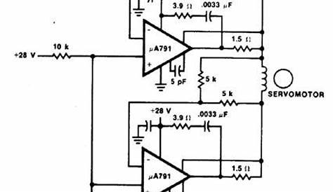 servo amplifier circuit diagram