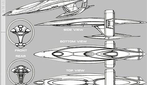 Schematic of a Large Vulcan ship from Star Trek: Enterprise : r