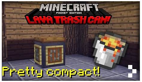 How do you make a lava trash can in Minecraft? - Rankiing Wiki : Facts
