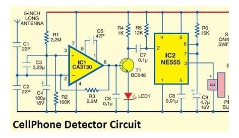 Cell Phone Detector circuit diagram - Electronic Circuit