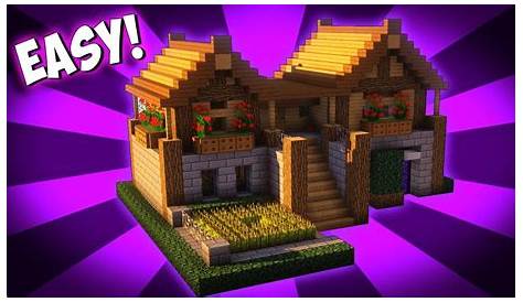 Minecraft: How To Build A Survival Starter House Tutorial ( 2017) - YouTube