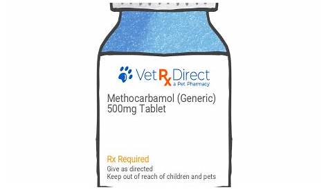 Methocarbamol Tablets Skeletal Muscle Relaxant for Dogs and Cats