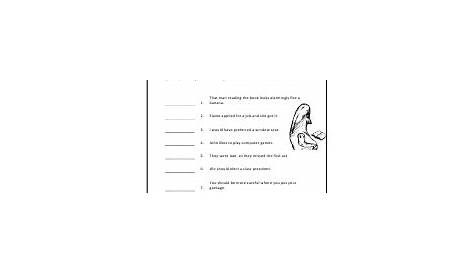 points of view worksheets
