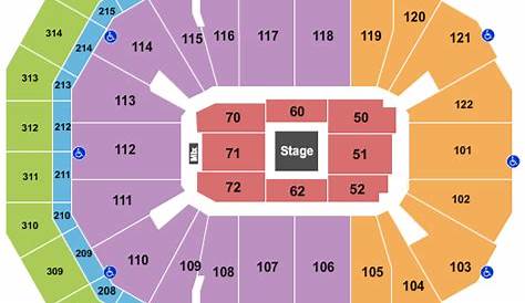 Pinnacle Bank Arena Seating Chart & Maps - Lincoln