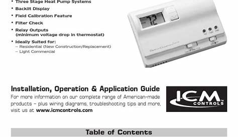 SImple Comfort 2210 Manual | PDF | Thermostat | Air Conditioning