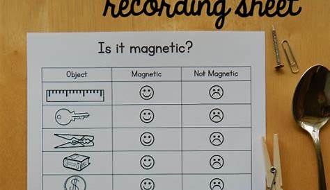 magnet worksheet 2nd grade