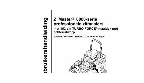 toro z master 3000 service manual