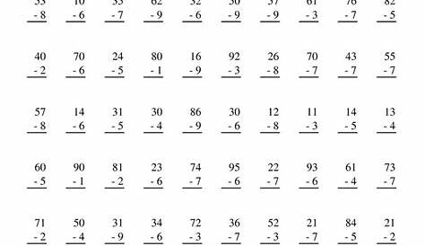 1st Grade Subtraction Worksheets & Free Printables | Education.com