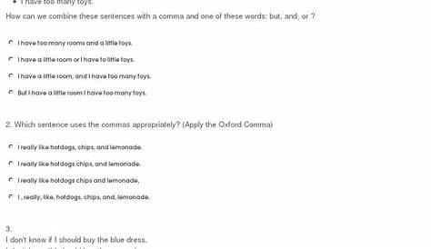 Commas Semicolons And Colons Worksheet — db-excel.com